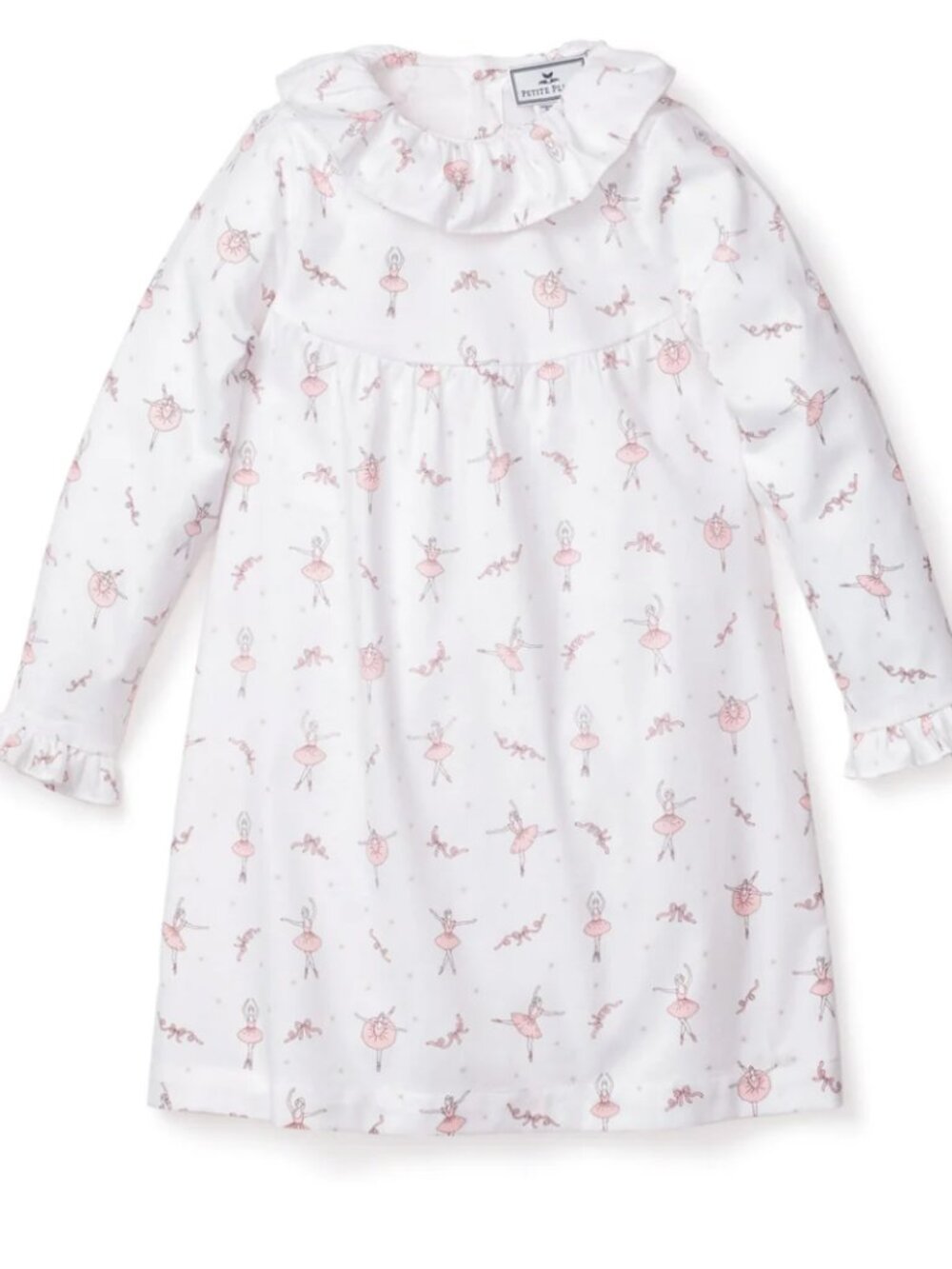 Petite Plume Girl's Twill Scarlett Nightgown in Sugar Plum Fairy Size 7